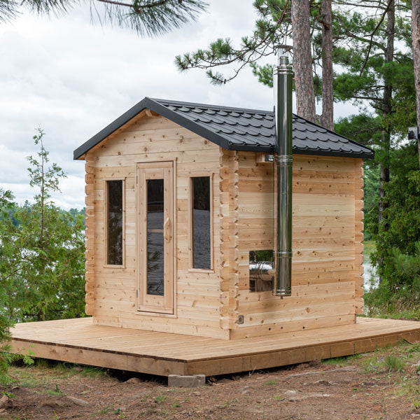 Leisurecraft - Canadian Timber Georgian Cabin Sauna