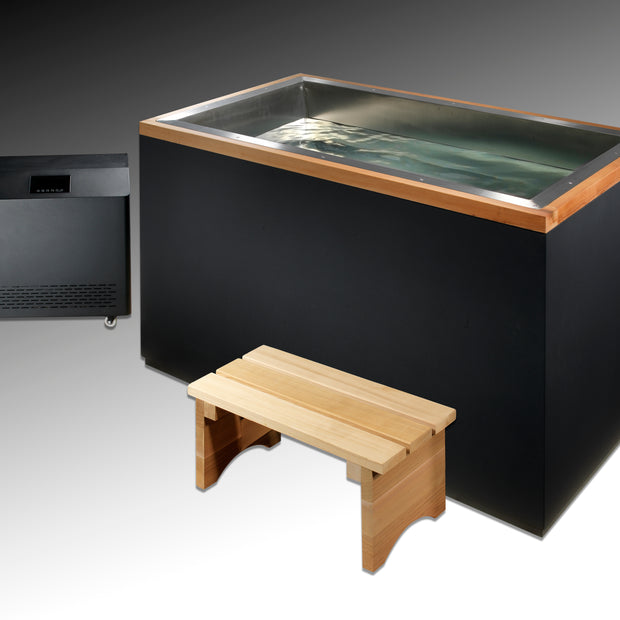 Dynamic Cold Therapy "CUBOID" 304 Stainless Steel Cold Plunge (XL)