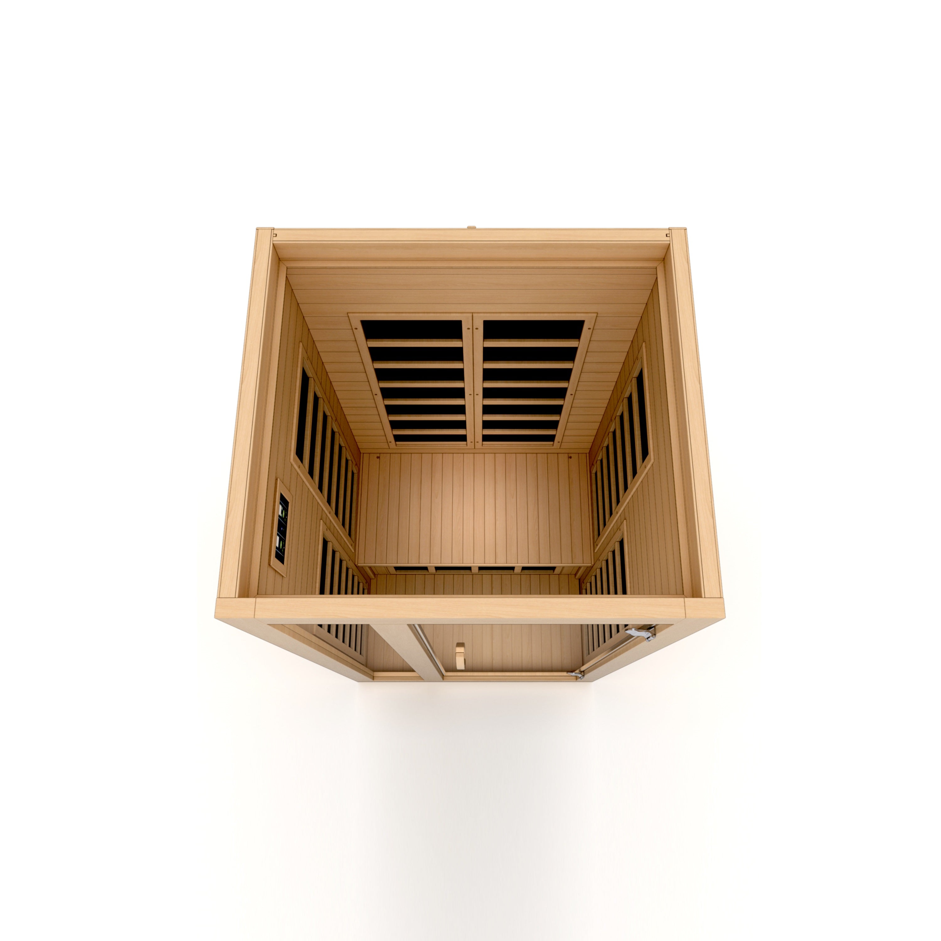 Dynamic Saunas Gracia 1-2-person Low EMF FAR Infrared Sauna (Canadian Hemlock)
