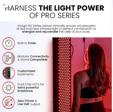 Hooga Health PRO 1500 - Red Light Therapy Device