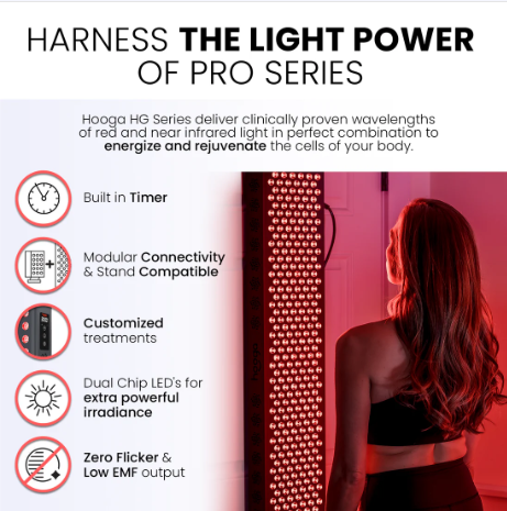 Hooga Health PRO 4500 - Red Light Therapy Device