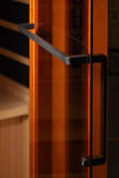Golden Designs 3-Person Full Spectrum PureTech™ Near Zero EMF FAR Infrared Sauna with Himalayan Salt Bar (Canadian Hemlock)