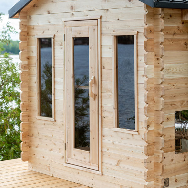 Leisurecraft - Canadian Timber Georgian Cabin Sauna