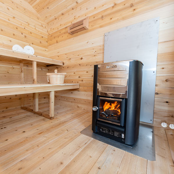Leisurecraft - Canadian Timber Georgian Cabin Sauna