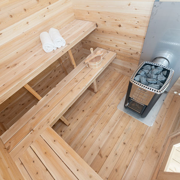 Leisurecraft - Canadian Timber Georgian Cabin Sauna