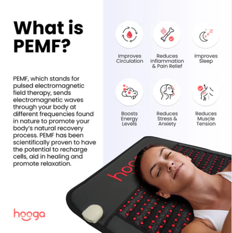Hooga Chair PEMF Mat with Infrared Heat