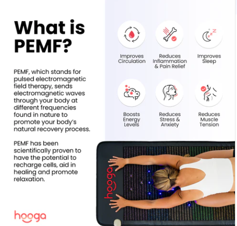 Hooga Chakra PEMF Mat with Infrared Heat and Photons