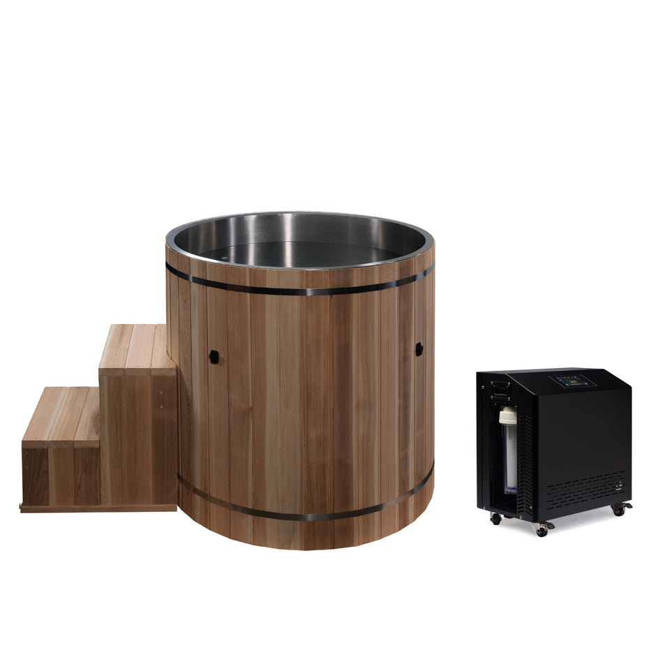 Dynamic Cold Therapy Barrel 316 Stainless Steel Cold Plunge