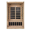 Dynamic Saunas Venice 2-person Low EMF (Under 8MG) FAR Infrared Sauna (Canadian Hemlock)