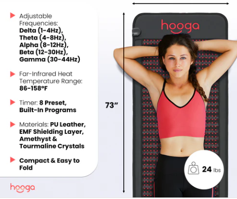 Hooga PEMF Mat with Infrared Heat