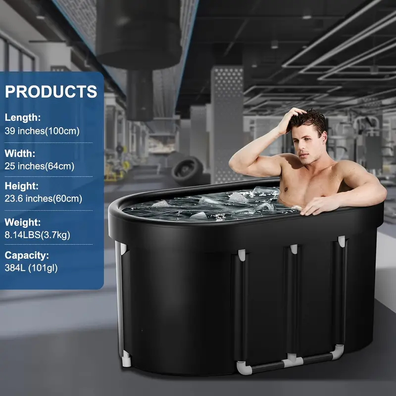 RecoveryBoots Portable Ice Bath