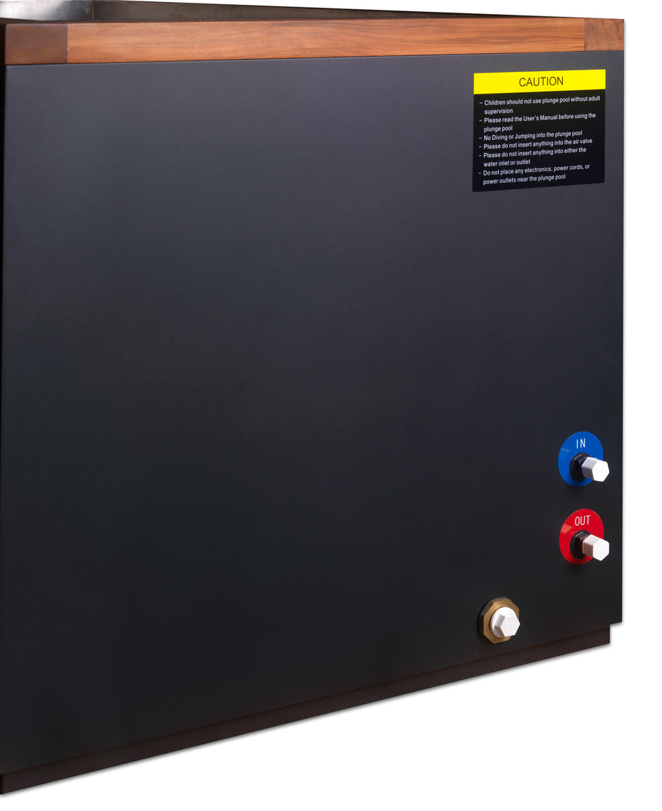 Dynamic Cold Therapy "CUBOID" 316 Stainless Steel Cold Plunge